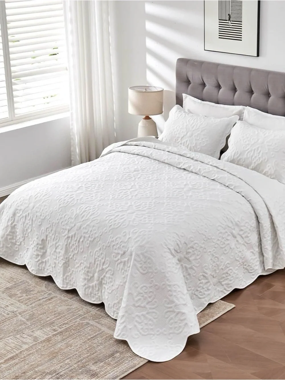 Oversized King Bedspread Set. King size
